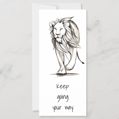 Keep going your way magnetic invitation