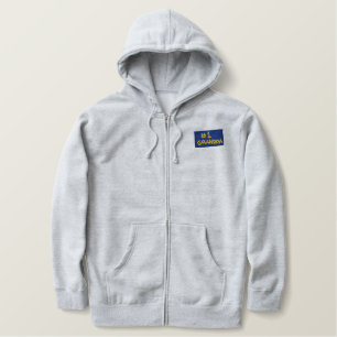 Keep Granpa Warm Inside and Out Embroidered Hoodie