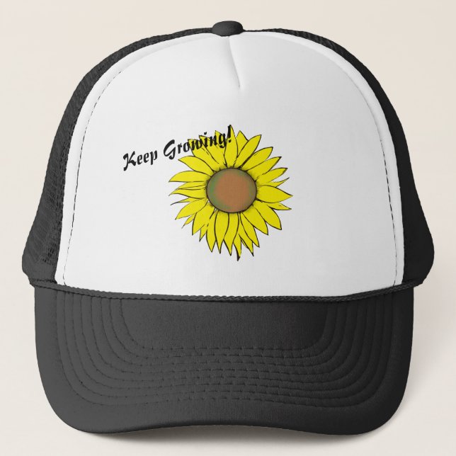 Keep Growing! Trucker Hat (Front)