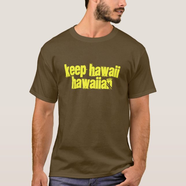 Keep Hawaii Hawaiian Long Tee (Front)