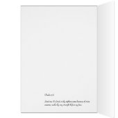 Keep in the Middle of the Road - Scripture Card (Inside (Left))