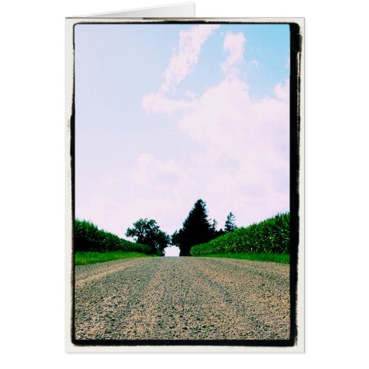 Keep in the Middle of the Road - Scripture Card (Front)