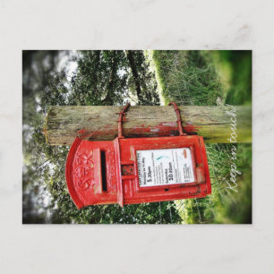 Keep in touch! postcard