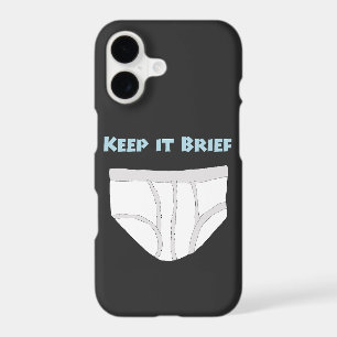 Keep it Brief iPhone 17 Case