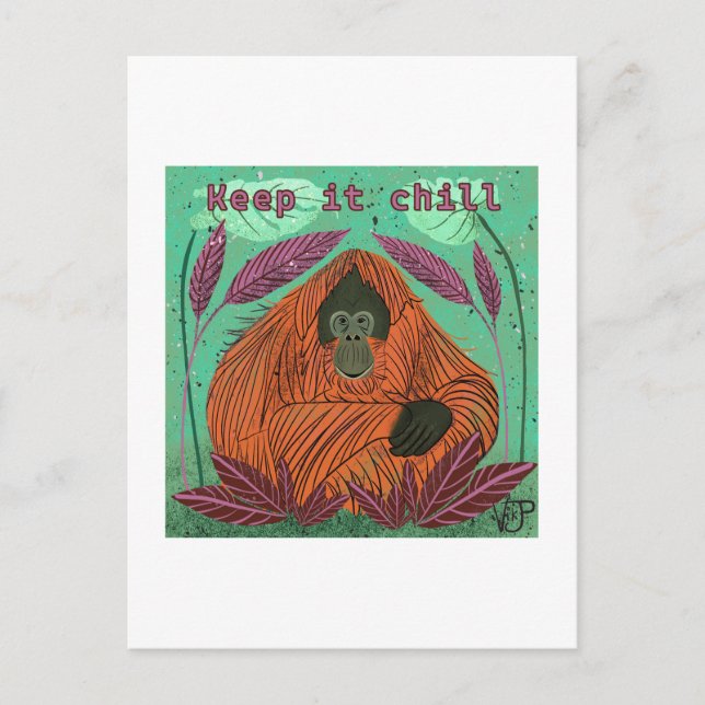 Keep it Chill Postcard (Front)