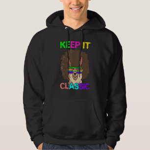 Keep It Classic  Alpaca 80's 90's Llama Hoodie