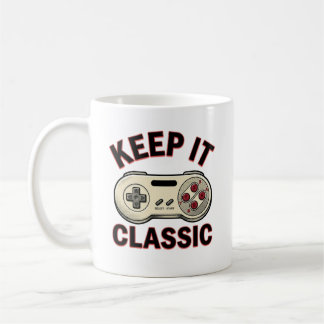 Keep It Classic Retro Video Game Controller Mug