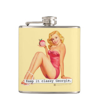 Keep it Classy Georgia Flask