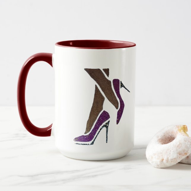 KEEP IT CLASSY - PURPLE MUG (With Donut)