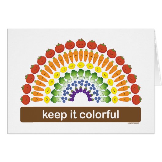 Keep It Colorful (Front Horizontal)