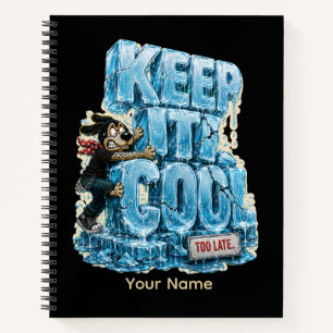 Keep It Cool Funny Spreadsheet Humor Shirt Notebook