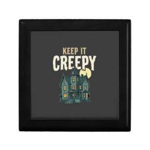 Keep It Creepy Haunted House Halloween Design_1 Gift Box