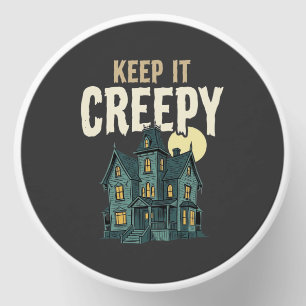 Keep It Creepy Haunted House Halloween Design_1 Mini Candle Favors