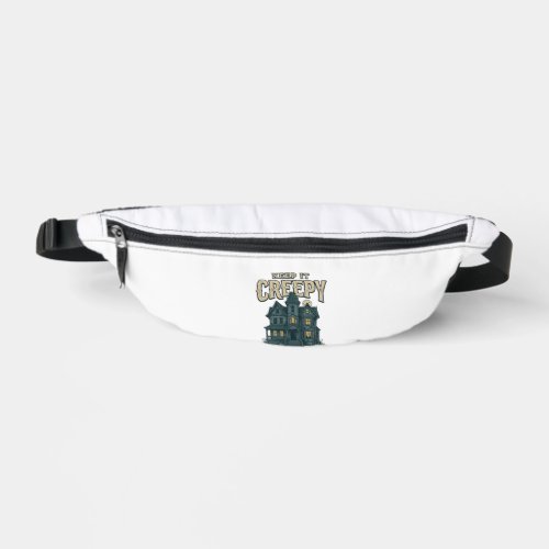 Keep It Creepy Vintage Haunted House Halloween Des Fanny Pack