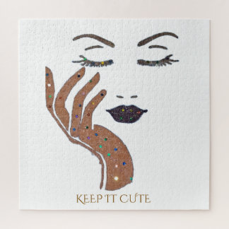 KEEP IT CUTE SERIES- BROWN JIGSAW PUZZLE