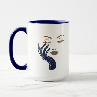 KEEP IT CUTE SERIES - NAVY BLUE MUG