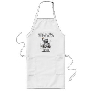 Keep It Free, Keep It Clean—250th Tribute Long Apron