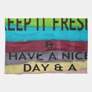 keep it freesh kitchen towel