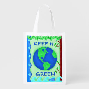 Earth Day Reusable Shopping Bags – The Human Bean