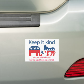 Keep it Kind experience car magnet