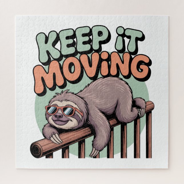 Keep It Moving Jigsaw Puzzle (Vertical)