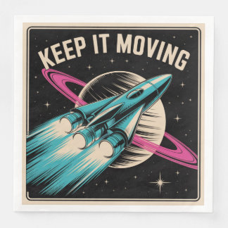 Keep It Moving Paper Dinner Napkins