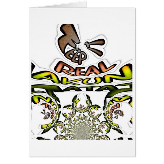 keep it real Hakuna Matata Always Cards (Front)