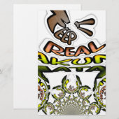 "Keep It Real" Kaleidoscope Art Print/Graphic (Front/Back)