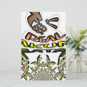 "Keep It Real" Kaleidoscope Art Print/Graphic (Standing Front)
