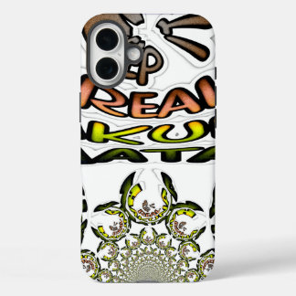 Keep It Real: Kaleidoscope Art Print/Graphic iPhone 16 Plus Case