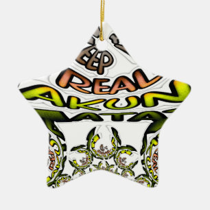 Keep It Real: Kaleidoscope Art Print/Graphic Ceramic Ornament