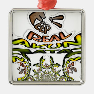 Keep It Real: Kaleidoscope Art Print/Graphic Metal Ornament