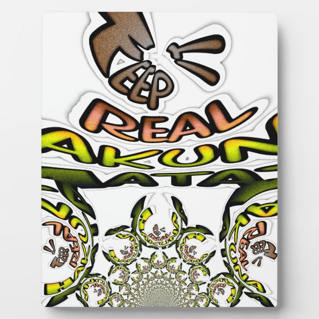 Keep It Real: Kaleidoscope Art Print/Graphic Plaque (Front)