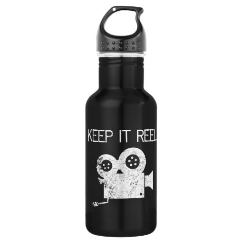 Keep It Reel _ Camera Film Maker Stainless Steel Water Bottle