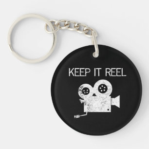 Keep It Reel - Film Maker Cast Keychain