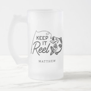 Keep It Reel Fisher Father's Day Custom Name Mug