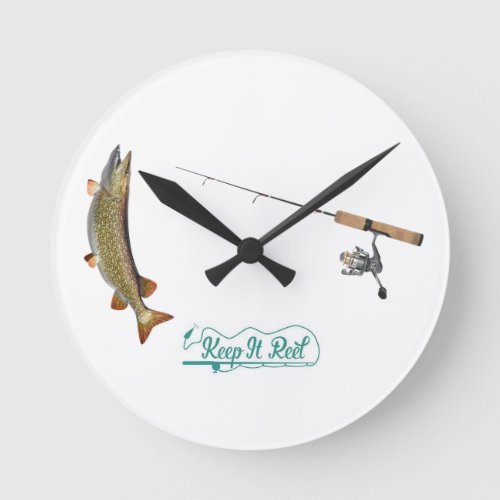 KEEP IT REEL FISHERMANS CLOCK