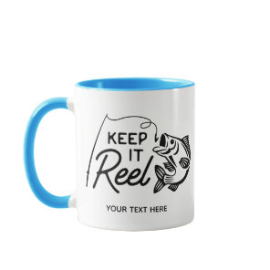Keep It Reel Fishing Coffee Mug