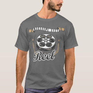 Keep It Reel Gift For Film Students and Premium T-Shirt