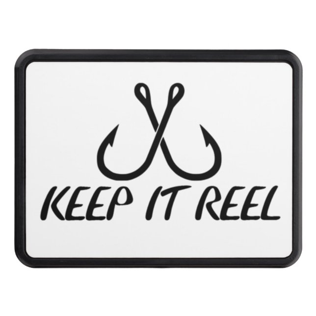 **KEEP IT REEL**  Hitch Cover 2" Receiver  (Front)