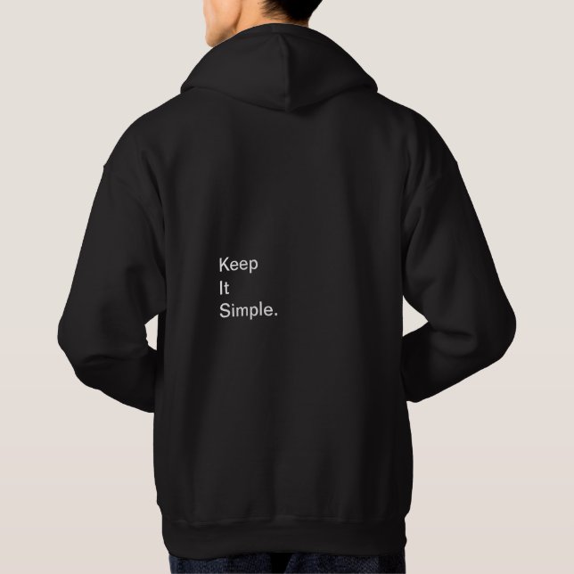 KEEP IT SIMP. VOL 1  HOODIE (Back)