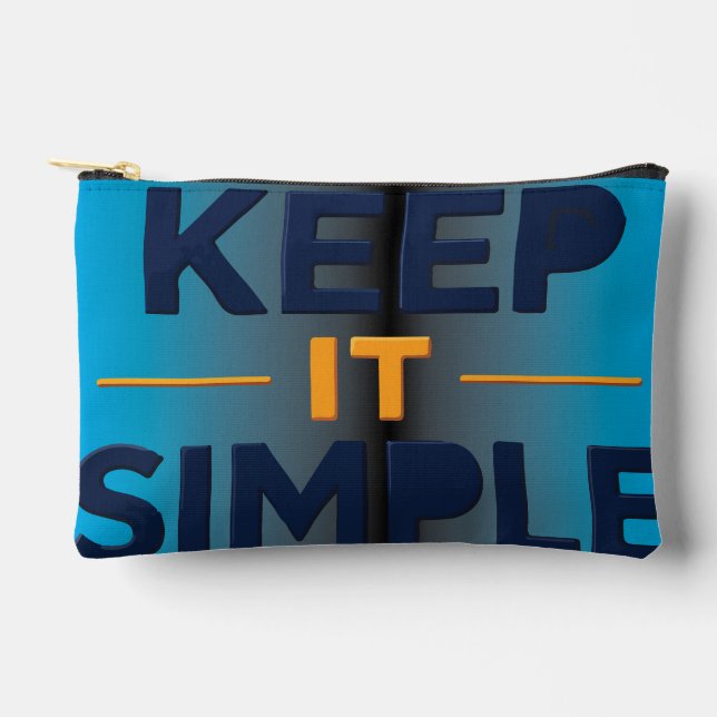 Keep It Simple Accessory Pouch (Front)