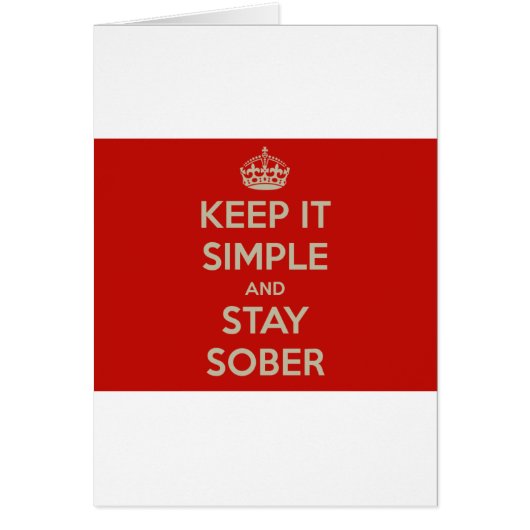 Keep It Simple and Stay Stober Cards (Front)