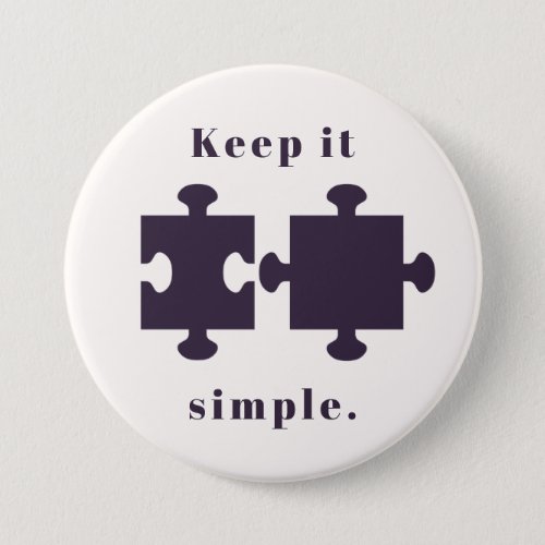 Keep it Simple Button