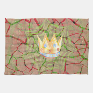 Keep It Simple: Cracked Earth Royal Clarity Art Towel