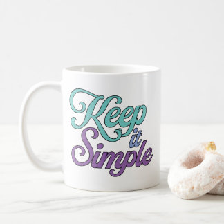 Keep it Simple Mug (Purple)