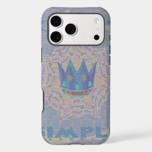 Keep It Simple: Pastel Royal Clarity Pattern Art iPhone 17 Pro Max Case