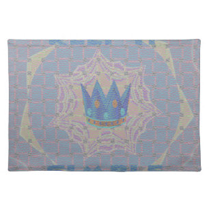 Keep It Simple: Pastel Royal Clarity Pattern Art Placemat