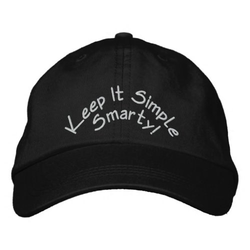 Keep it simple smarty Black Hat