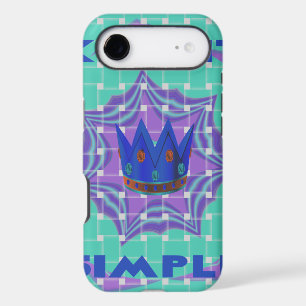 Keep It Simple: The Royal Clarity Pattern Art iPhone 17 Air Case